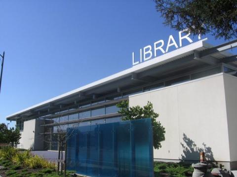 Outside of Library Building